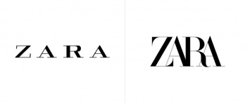 Модный бренд Zara представил новый логотип с экстремальным кернингом. Дизайнеры не оценили