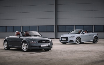 Выпущены юбилейные купе и родстер Audi TT 20th Anniversary Edition