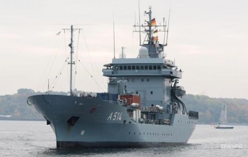 Военный корабль Германии войдет в Черное море