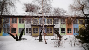 В термомодернизированной Ляшковской школе посреди зимы расцвела сирень