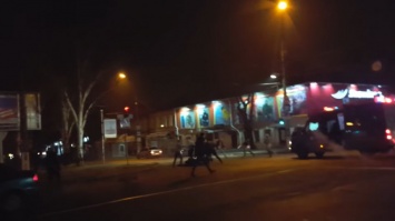 Ночью в центре Николаева произошла массовая драка. ВИДЕО