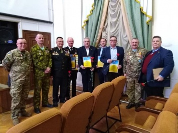 В Николаеве к 30 годовщине вывода войск из Афганистана ветераны получили награды