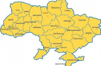 Украина протестует против публикации агентством AFP карты с российским Крымом