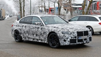 Новую M3 от BMW снова засекли на тестах