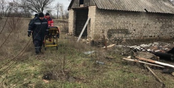 В Запорожской области мужчина не мог выбраться из-под завалов разрушенного дома