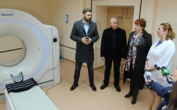 В Запорожье установили второй компьютерный томограф (ФОТО)