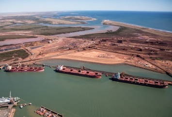 Перевалка желруды на Китай из Port Hedland в январе сократилась