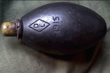 Немецкую гранату без чеки нашли в мешке с французским картофелем