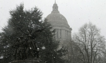 В Вашингтоне снегопад обесточил более 50 тыс. людей
