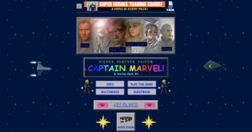 Marvel запустив сайт в стиле 90-х, чтобы прорекламировано новый фильм