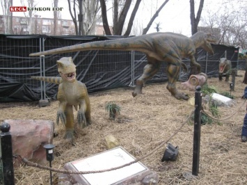 В режиме папарацци: Парк Динозавров открылся в Кривом Роге! Небольшая экскурсия по «динозавроленду» (видео)
