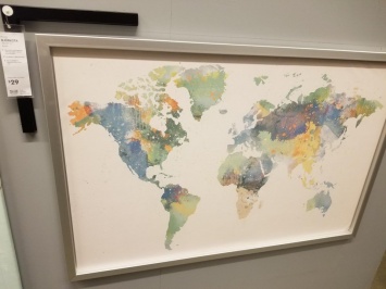 В магазинах IKEA продавали карту без Новой Зеландии, где у компании нет магазинов