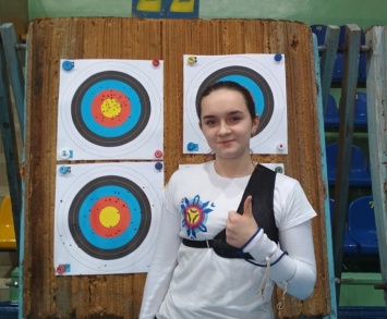 Юная одесская лучница оказалась лучшей в Украине