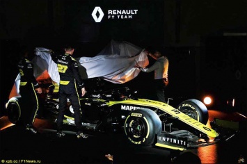 Презентации новых машин: Renault R.S.19