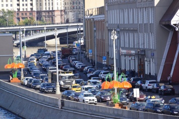 В Москве зафиксированные самые большие пробки в мире