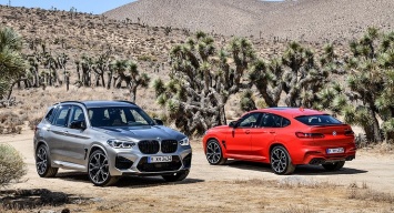 Баварцы представили «горячие» BMW X3 M и X4 M