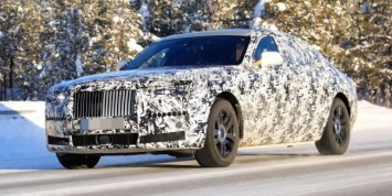 Новый Rolls-Royce Ghost поймали на зимних тестах
