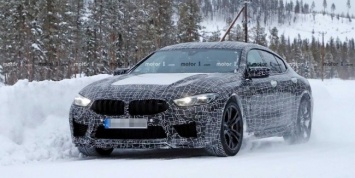 BMW M8 Gran Coupe поймали на тестах