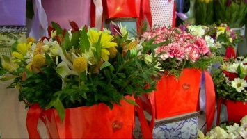 День Святого Валентина: одесские цветочники надеются хорошо заработать