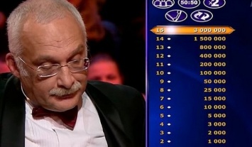 Александр Друзь попал в скандал на программе «Кто хочет стать миллионером?»