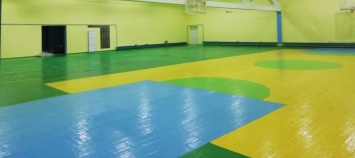 В Запорожской области за средства ДТЭК ВИЭ капитально отремонтировали школьный спортивный зал