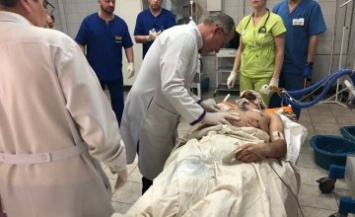 В Мечникова доставили 4 раненых: 21-летний парень с крайне тяжелым минно-взрывным ранением головы