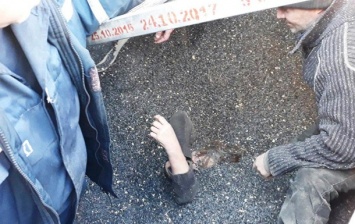 В Запорожской области пенсионерку спасли из цистерны с семечками