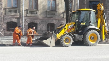 Запорожские улицы готовят к весне