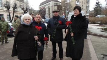 Оппозиционеры Житомирщины почтили память погибших воинов-интернационалистов