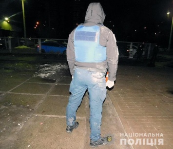 В Киеве полиция застрелила пса, которого на копов натравил пьяный хозяин. Фото