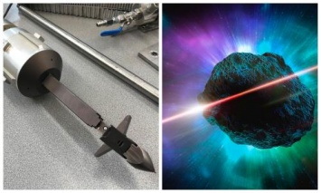 Поймать гарпуном и распилить лазером - Ученые создали план для защиты от подлетающего 85-метрового метеорита