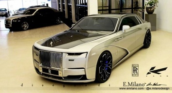 Появились рендеры нового роскошного Rolls-Royce Ghost