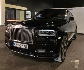 В Украине засветился первый внедорожник Rolls-Royce Cullinan