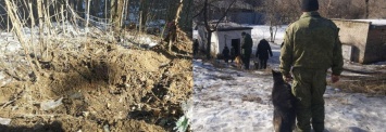 Опубликовано видео с места взрыва в Донецке