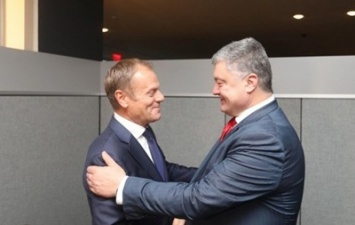 В Украину прибыл президент Евросоюза Дональд Туск