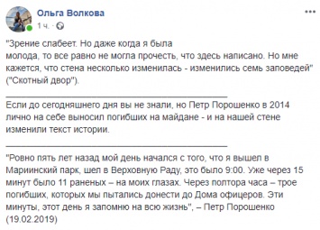 "Любой лжи есть предел". В сети обсуждают историю Порошенко о том, как он на своих руках раненых из Мариинского парка выносил