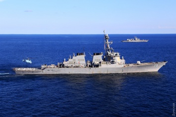 В Черное море вошел американский ракетный эсминец "Дональд Кук"