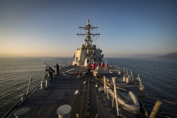 В Черное море снова зашел американский эсминец - частый гость в Одессе