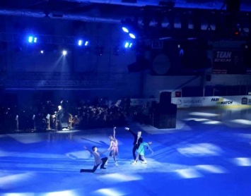 В Харькове на льду оживили музыку (фото, видео)