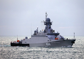 В Черном море российский корабль снова пускал ракеты в рамках учений