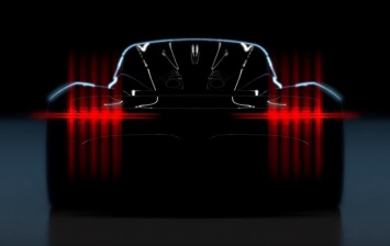 Aston Martin показал тизер гиперкара Project 003
