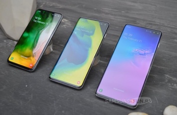 Samsung представила линейку смартфонов Galaxy S10