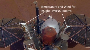 Длились100 секунд. Станция Mars InSight передала на Землю запись странных звуков низкой частоты