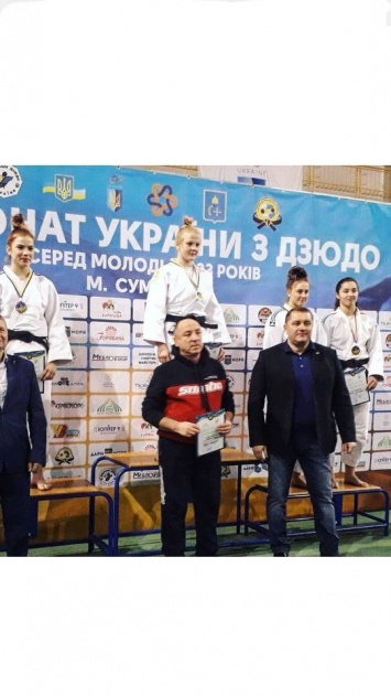 Спортсменка из Николаева стала завоевала золото на Чемпионате Украины по дзюдо