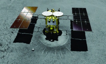 Японский зонд "Хаябуса-2" собрал грунт на астероиде Рюгу