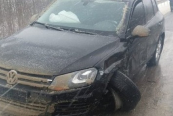В кортеж президента Молдовы врезался автомобиль