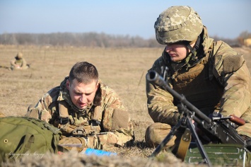 Николаевские морские пехотинцы провели очередные учения по тактической подготовке