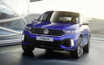 Компания Volkswagen представила "заряженный" кроссовер T-Roc R