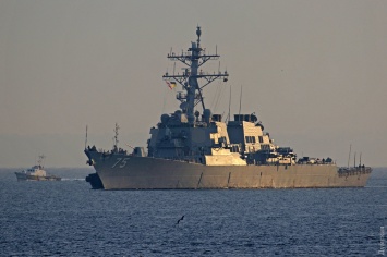 Американский эсминец в Одессе: в порту приняты беспрецедентные меры безопасности