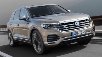 Volkswagen Touareg приобрел мощный дизель